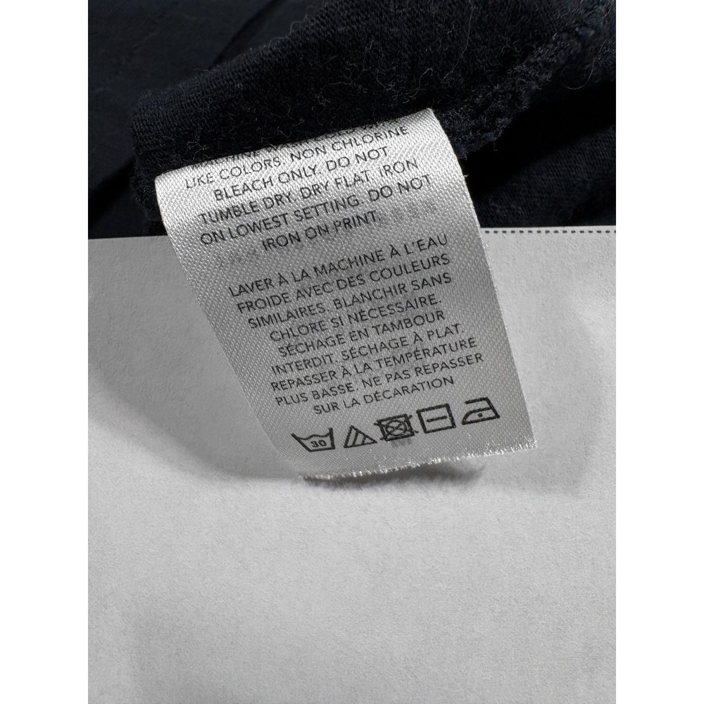 Kerri Rosenthal | Anthropologie Made With Love Graphic Tee Cotton Navy Blue M - Picture 11 of 11